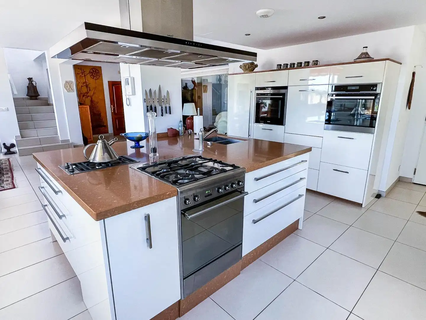 Cocina de Casa o chalet en venta en La Nucia con Aire acondicionado, Jardín privado y Piscina