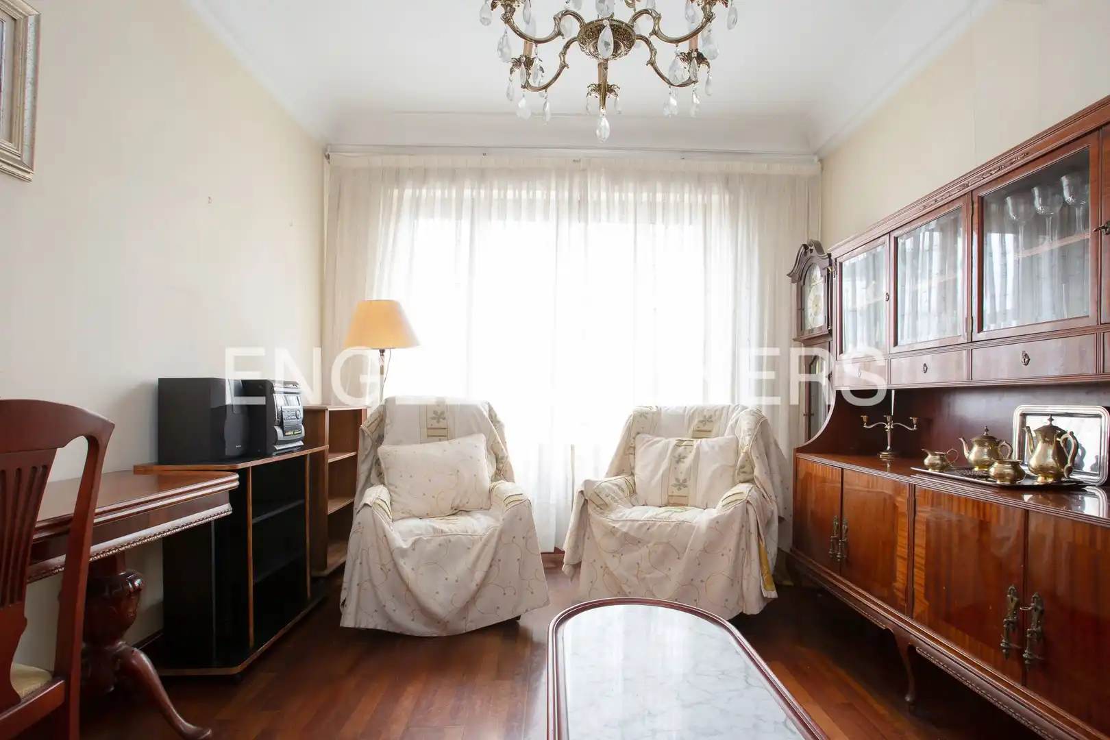 Sala de estar de Piso en venta en Bilbao  con Calefacción y Balcón