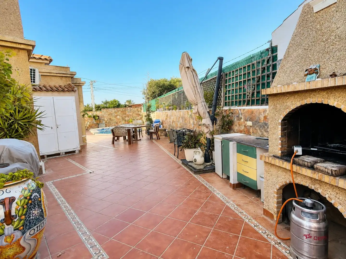 Terraza de Casa o chalet en venta en Torrevieja con Calefacción y Piscina