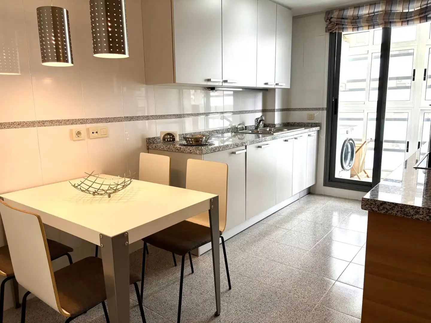 Kitchen of Flat for rent in Castellón de la Plana / Castelló de la Plana  with Air Conditioner, Heating and Terrace