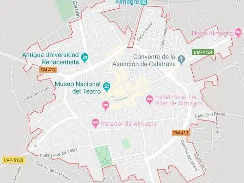 Wohnung zum Verkauf in Calle Santa Ana, Almagro