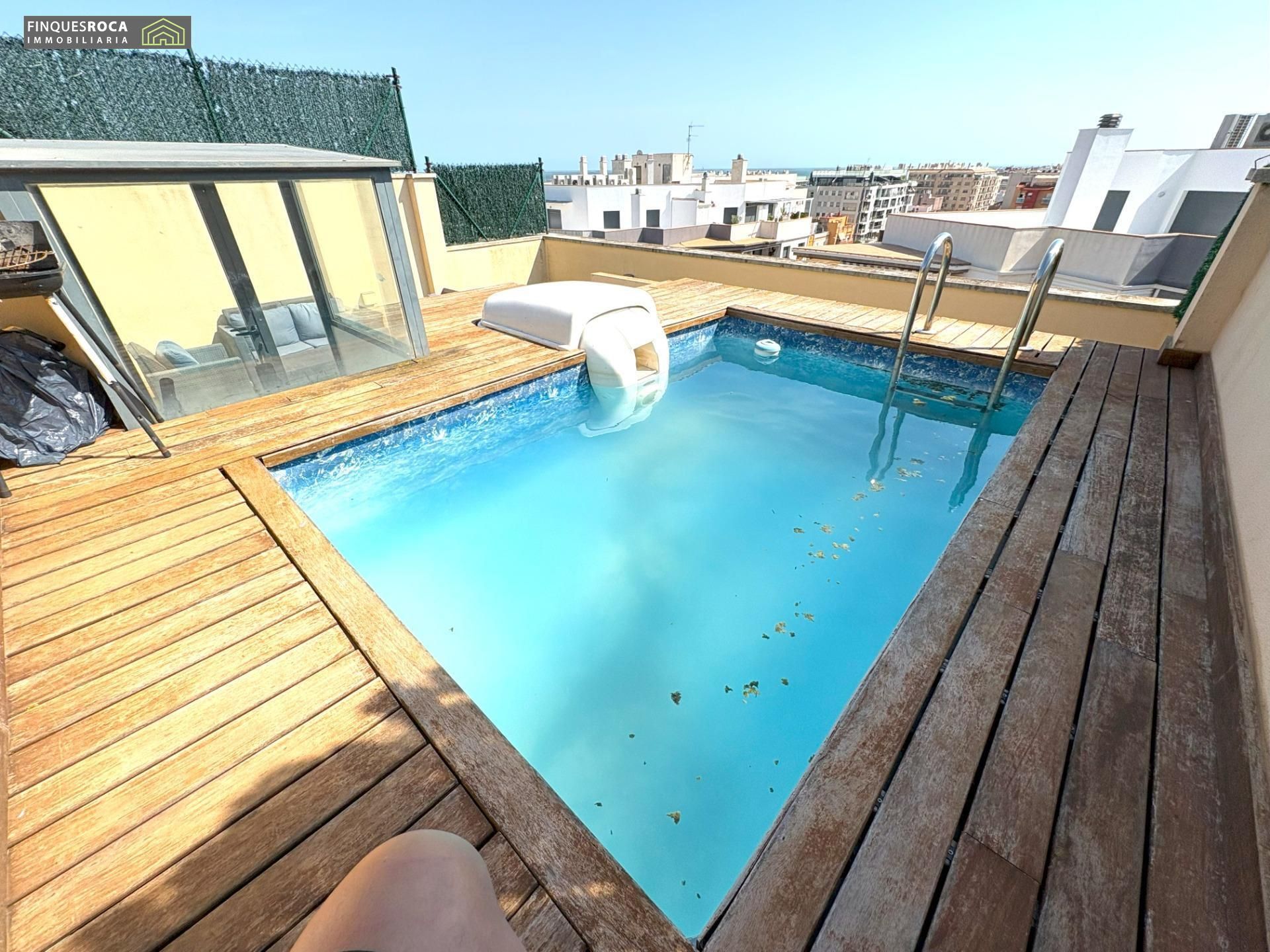 Swimming pool of Duplex for sale in Sant Carles de la Ràpita  with Air Conditioner, Terrace and Swimming Pool