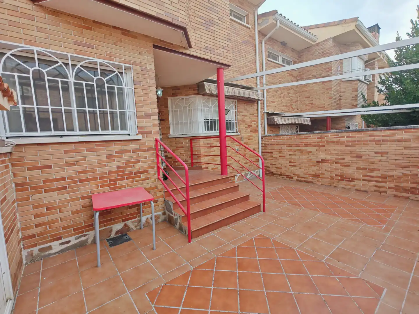 Terrassa de Casa adosada en venda en Quismondo amb Aire condicionat, Calefacció i Parquet