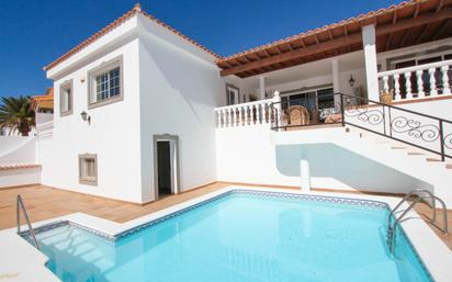 Swimming pool of House or chalet for sale in Mogán  with Air Conditioner, Furnished and Oven