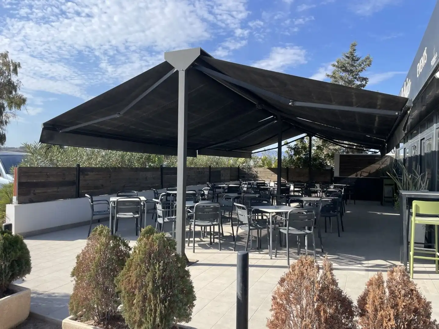 Terrace of Commercial properties for sale in Garrucha  with Air Conditioner and Furnished
