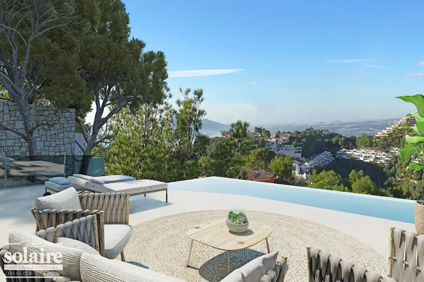 Terraza de Residencial en venta en Altea