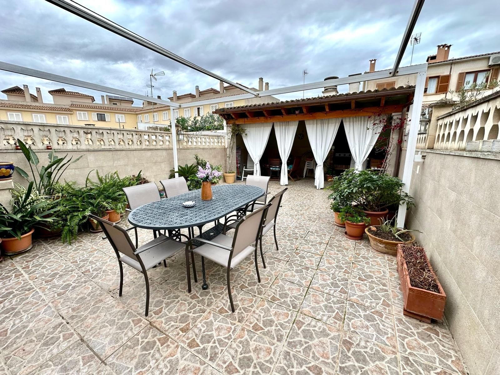 Terrace of Single-family semi-detached for sale in  Palma de Mallorca  with Air Conditioner, Heating and Private garden