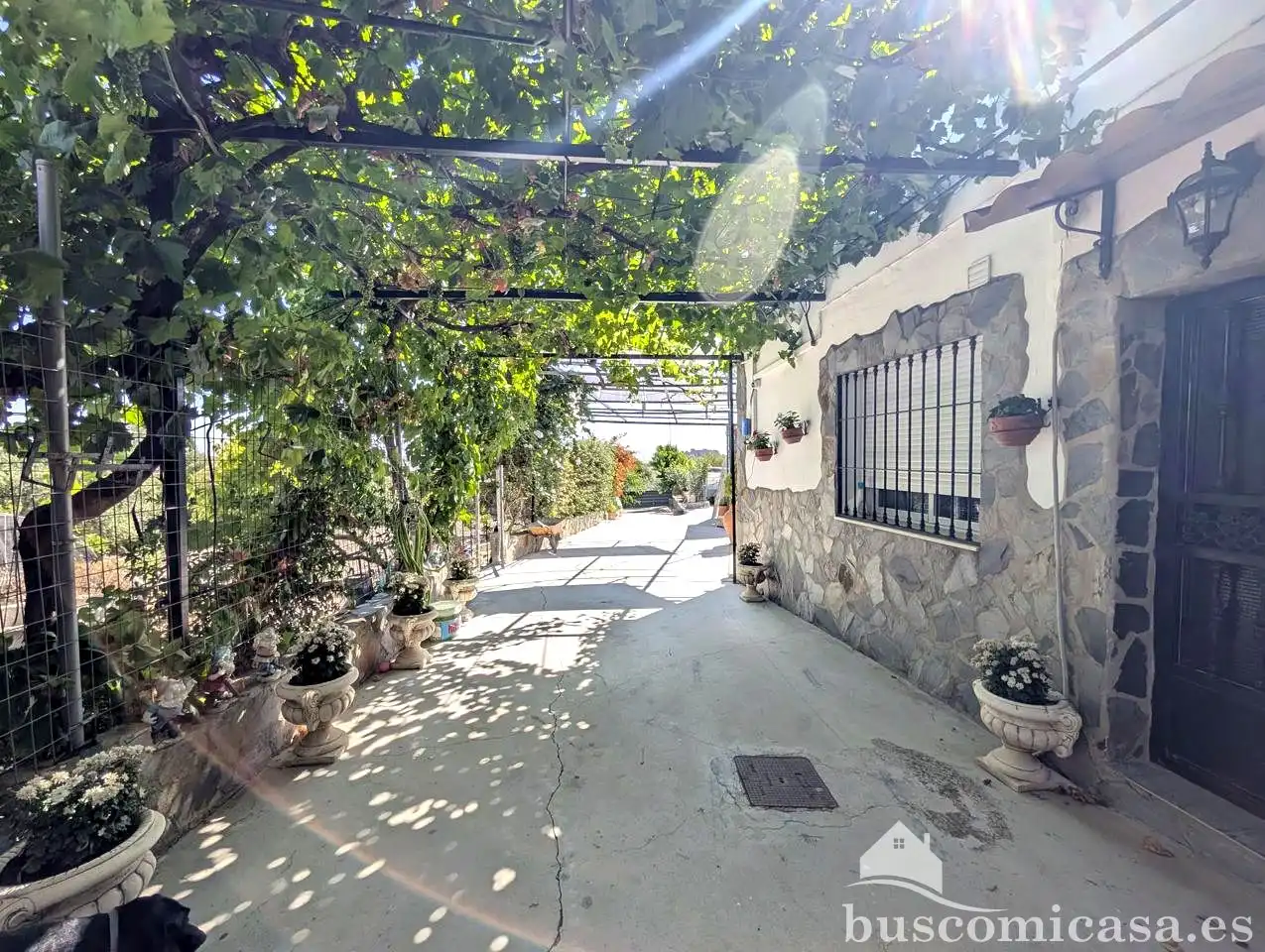 Terrassa de Finca rústica en venda en Linares amb Aire condicionat, Jardí privat i Terrassa