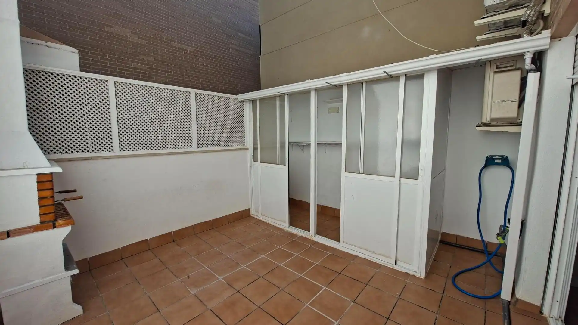 Balcony of Ground floor for rent in Badajoz  with Heating, Storage room and Community pool