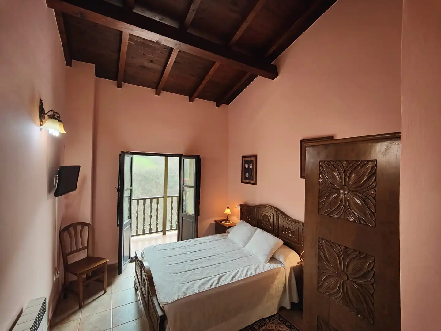 Habitación de Casa o chalet en venta en Quirós con Jardín privado, Amueblado y Balcón