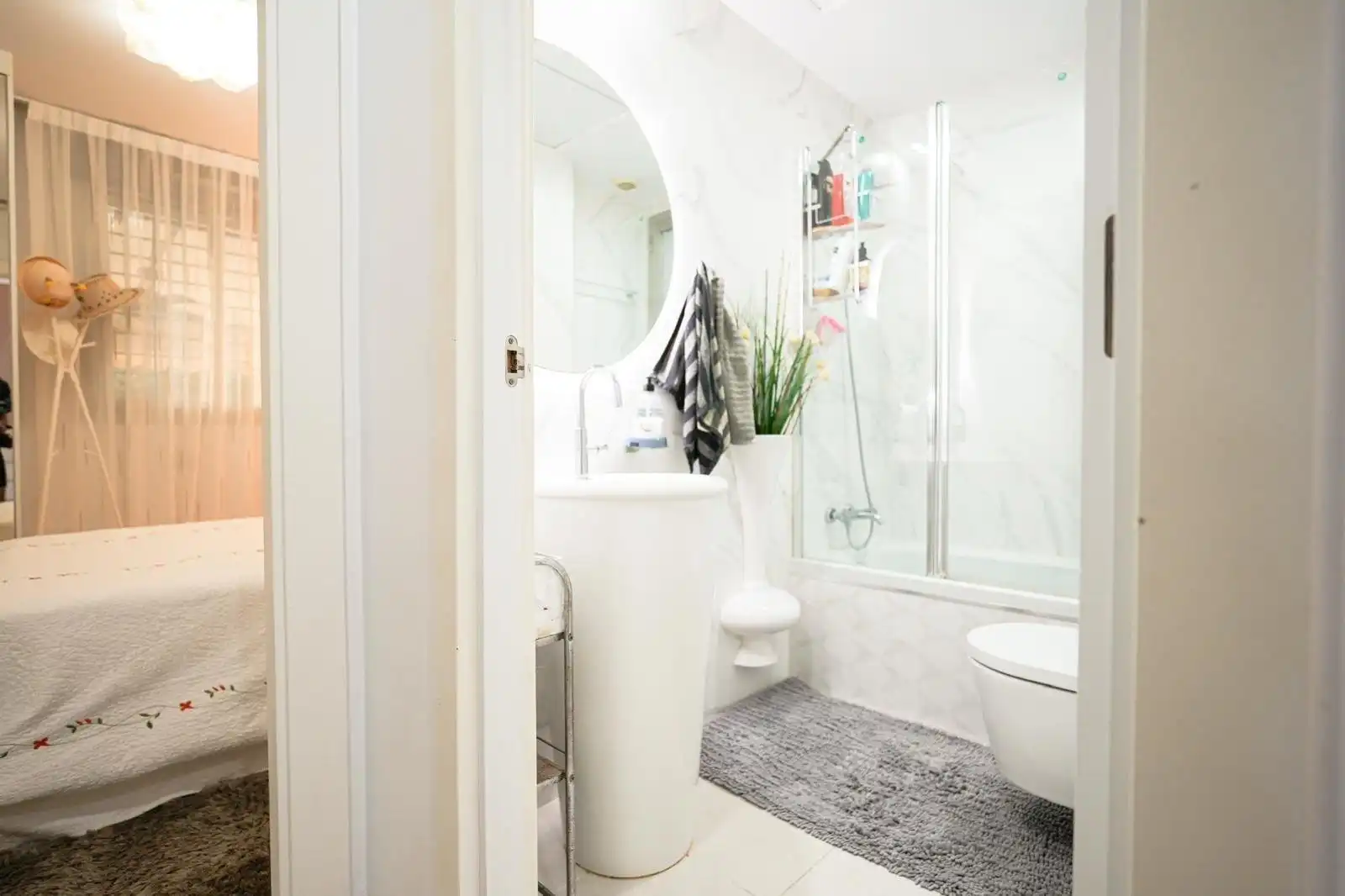 Badezimmer von Country house zum Verkauf in Torrevieja mit Privatgarten, Schwimmbad und Möbliert