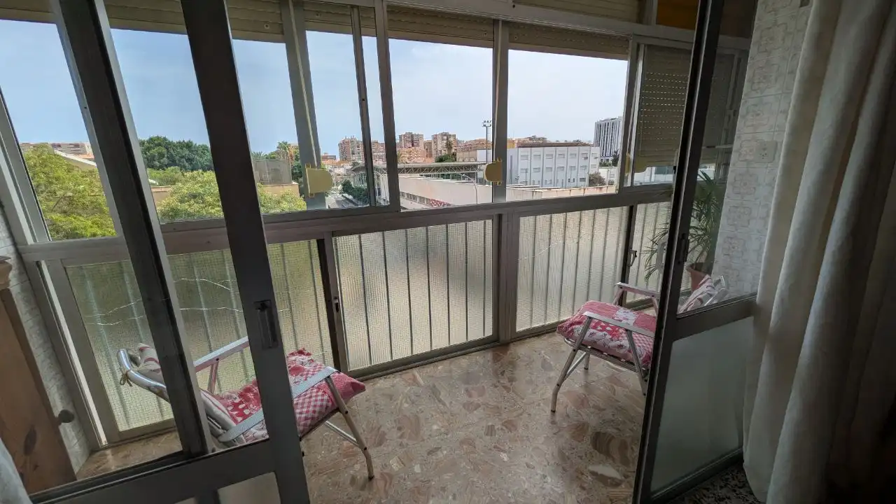 Balcony of Flat for rent in Cruz de Humilladero