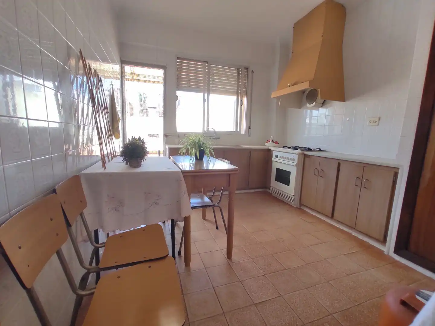Cocina de Piso de alquiler en Meliana con Terraza y Amueblado