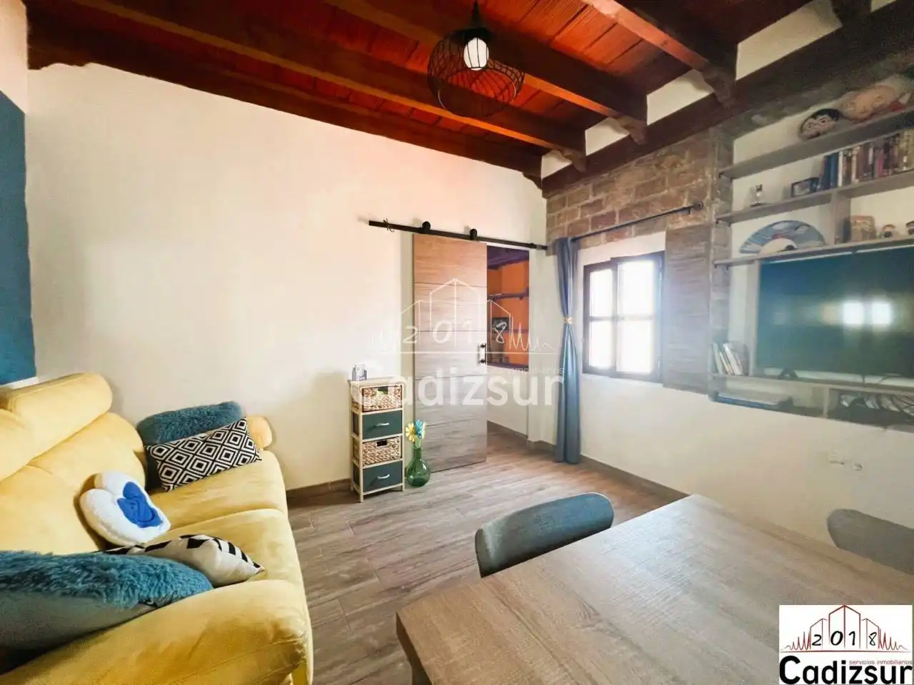 Sala de estar de Ático en venta en Cádiz