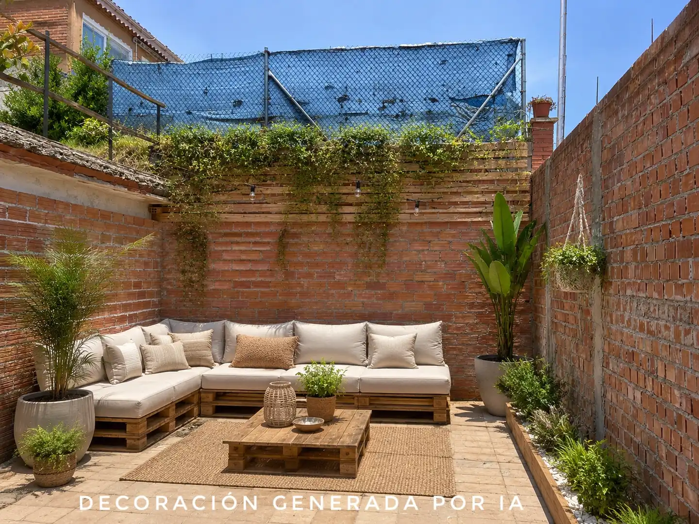 Terraza de Casa o chalet en venta en Rubí con Jardín privado, Piscina y Amueblado