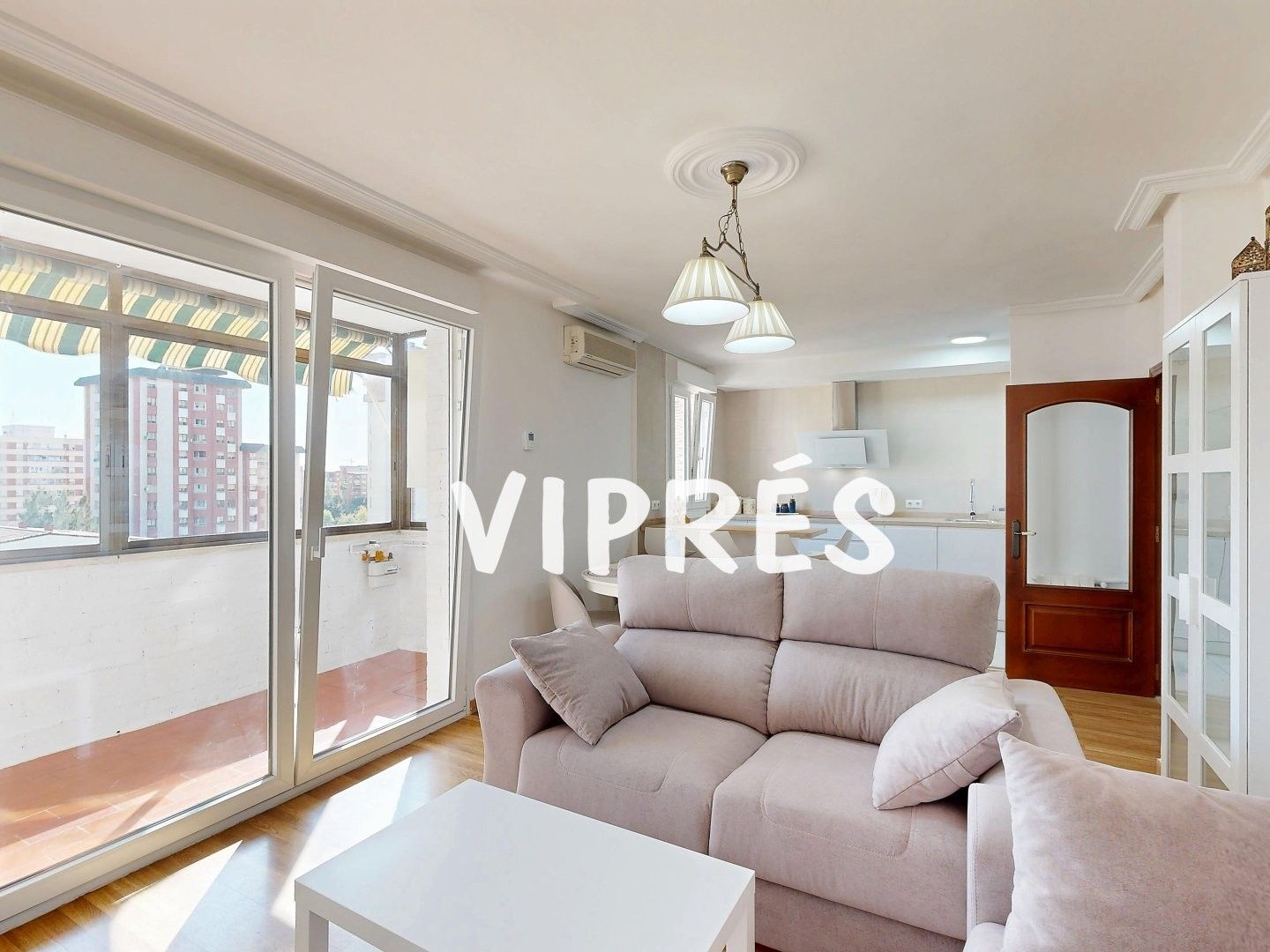 Sala de estar de Piso en venta en Cáceres Capital con Aire acondicionado, Calefacción y Terraza