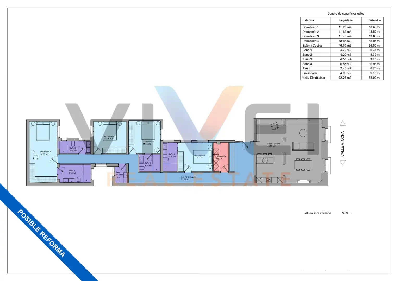 Appartement avec terrasse à vendre à Calle de Atocha, imagen 43