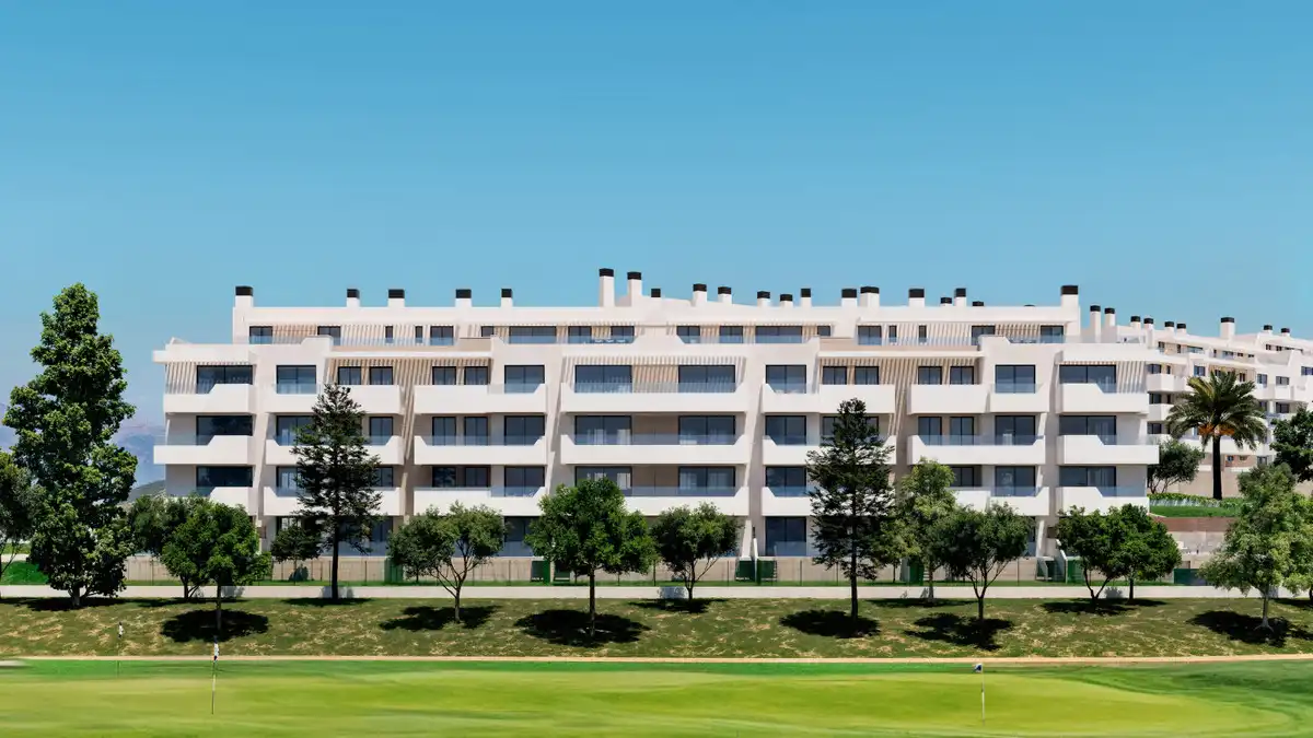 Außenansicht von Erdgeschoss zum Verkauf in Mijas mit Klimaanlage, Privatgarten und Terrasse