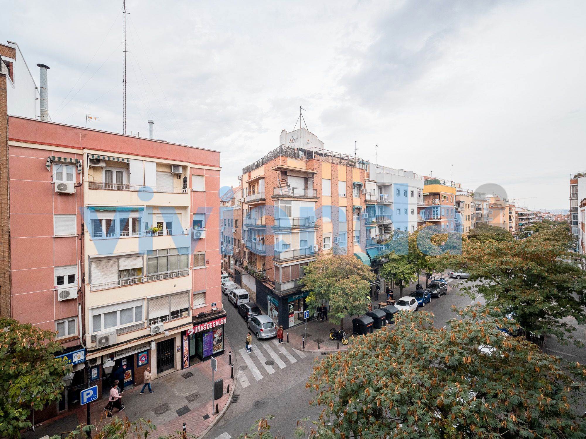 Exterior view of Flat for sale in  Madrid Capital  with Air Conditioner, Heating and Terrace