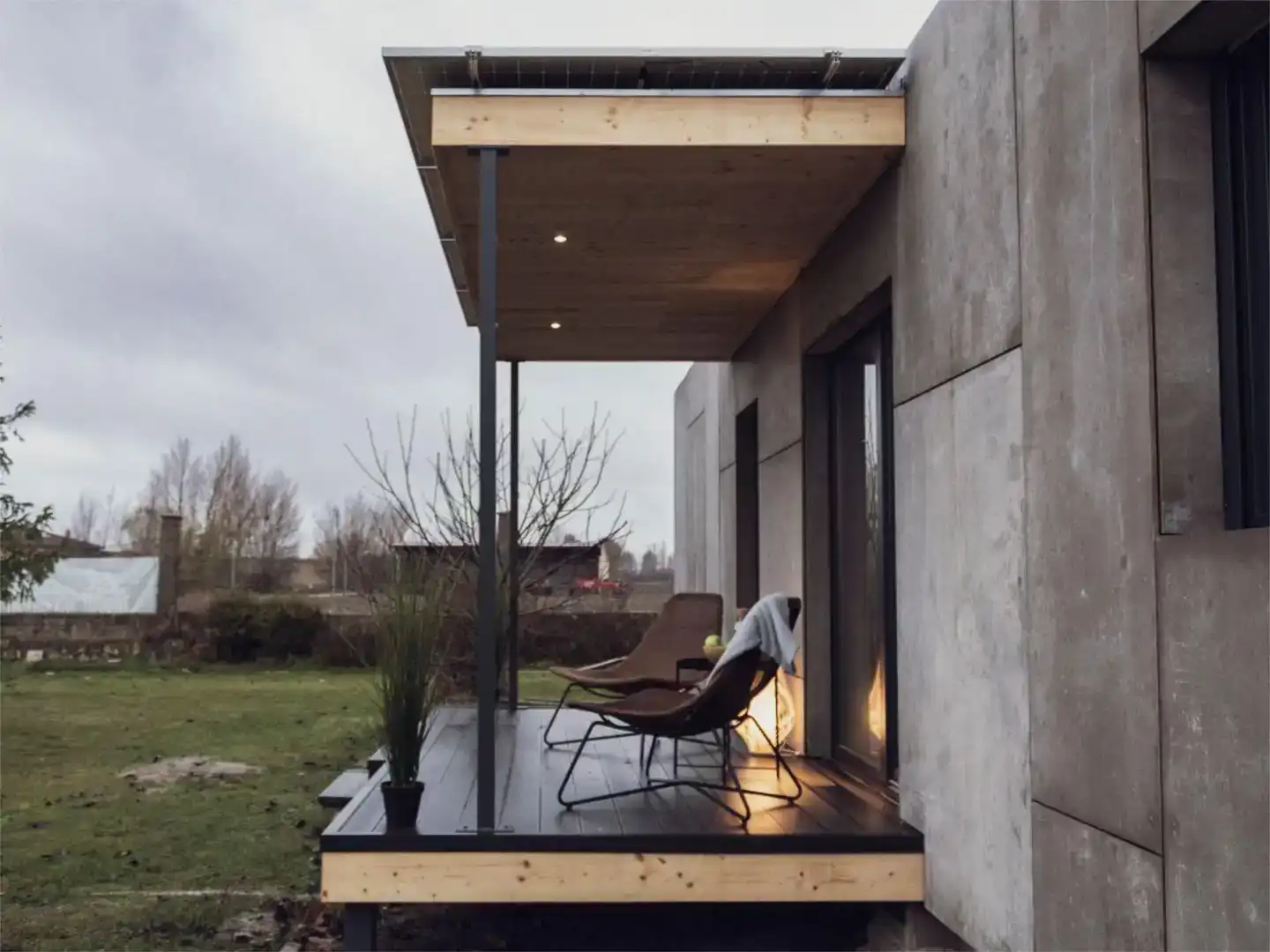 Terrassa de Casa o xalet en venda en Valle de Santibáñez