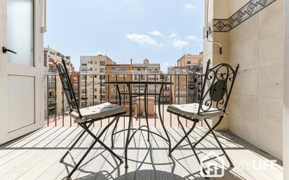 Terrace of Flat for sale in  Barcelona Capital  with Air Conditioner, Terrace and Balcony