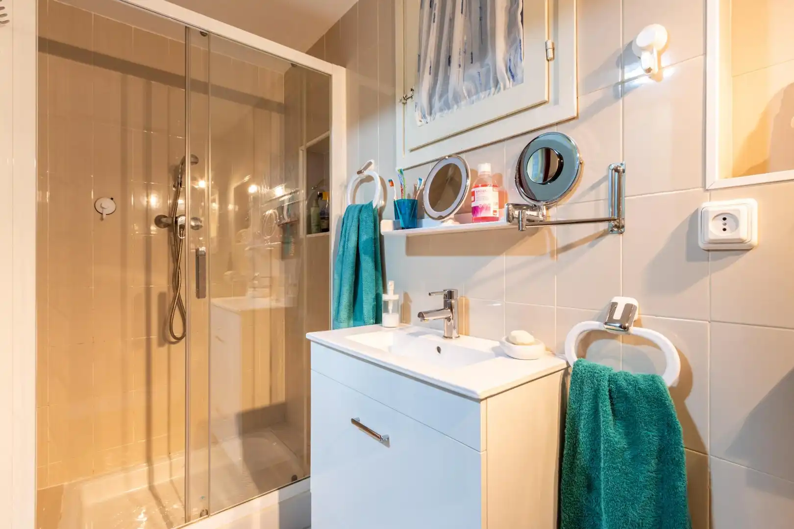 Baño de Casa adosada en venta en Sentmenat con Aire acondicionado, Calefacción y Terraza