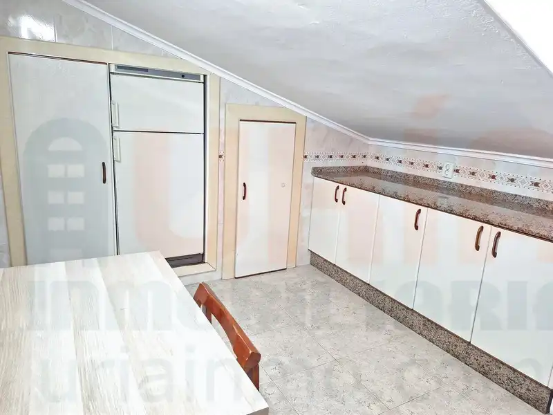 Kitchen of Attic for rent in Oviedo   with Heating, Terrace and Furnished