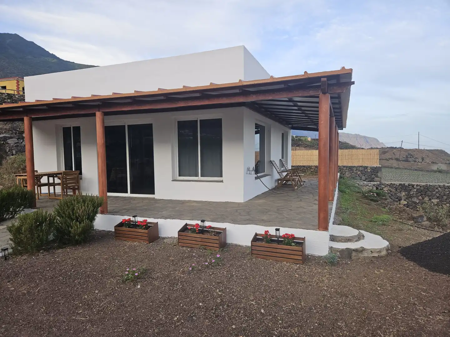 Terraza de Finca rústica en venta en Frontera con Terraza, Amueblado y Horno