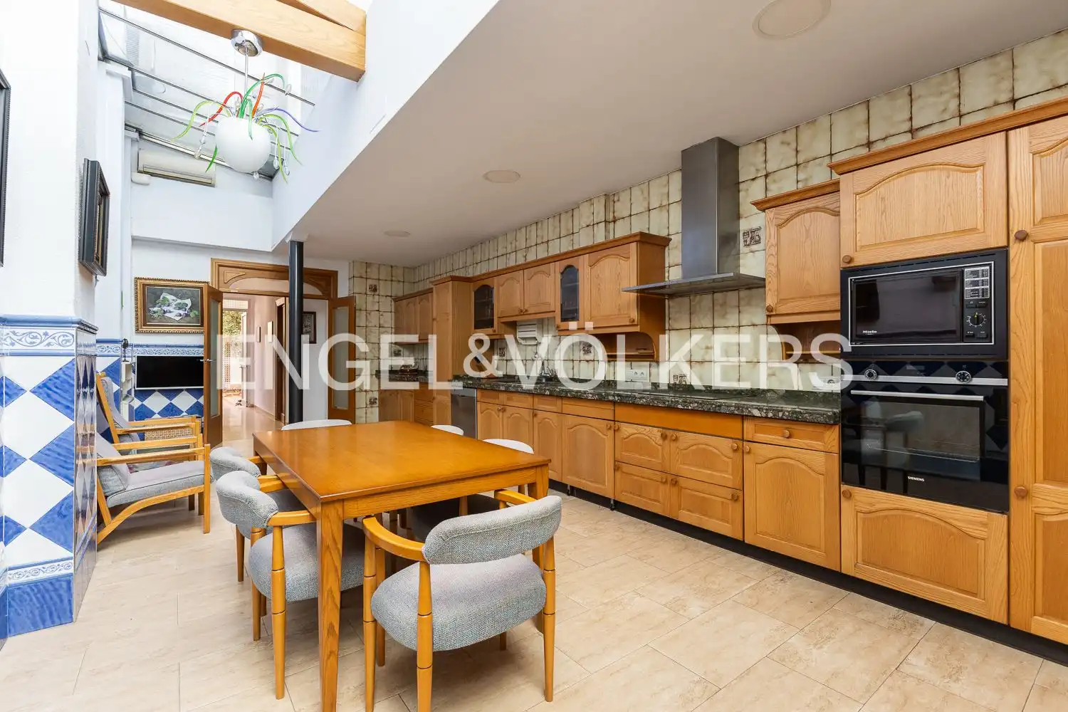 Cocina de Casa o chalet en venta en Alberic con Aire acondicionado, Calefacción y Terraza