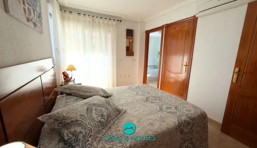 Bedroom of Detached homes for sale in La Manga del Mar Menor  with Air Conditioner, Heating and Private garden