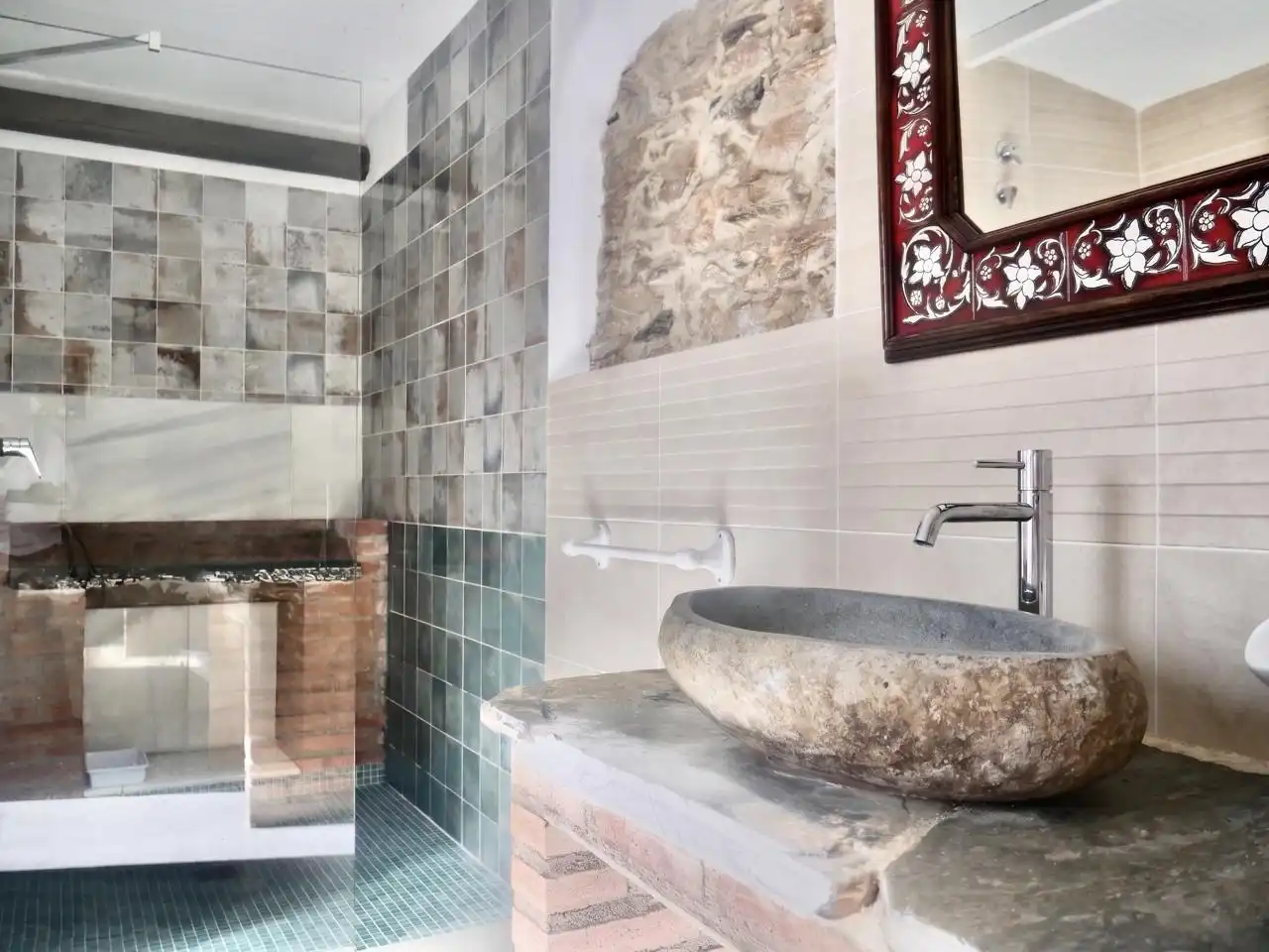 Bathroom of Houses for sale in Corteconcepción  with Private garden, Terrace and Storage room