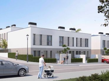 Casa a schiera di nuova costruzione con piscina in vendita a Avenida de La Calera