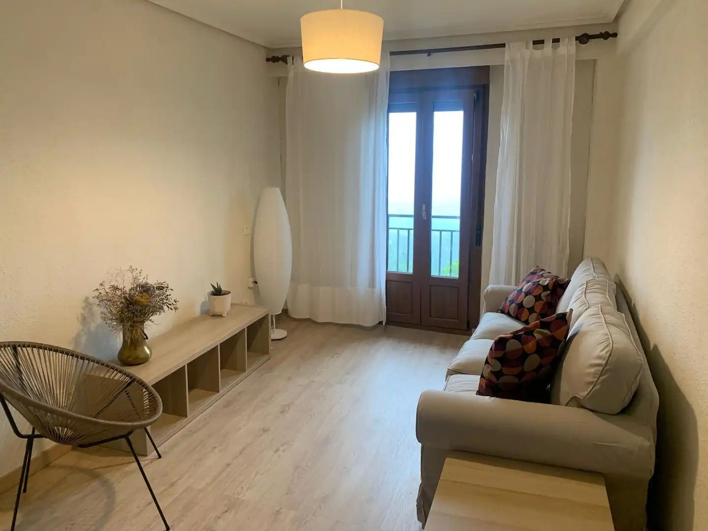 Sala d'estar de Pis en venda en Elgeta amb Calefacció