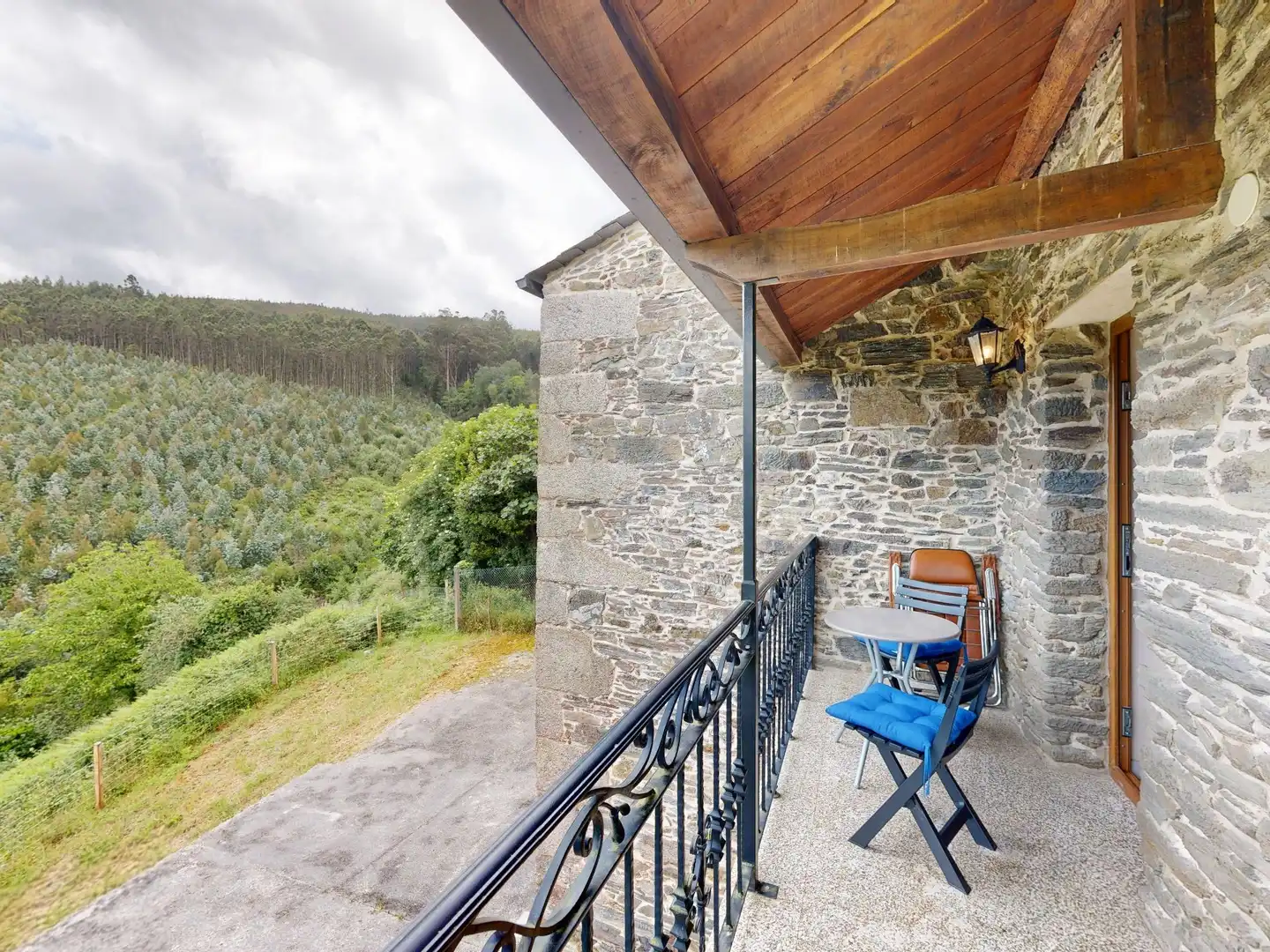 Terraza de Casa o chalet en venta en Ourol, Lugo