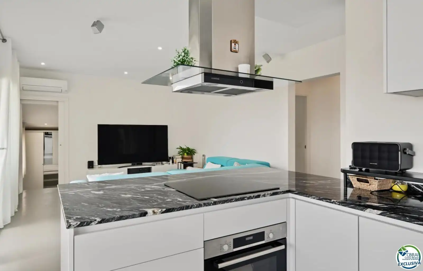 Kitchen of Houses for sale in Roses  with Air Conditioner, Storage room and Swimming Pool