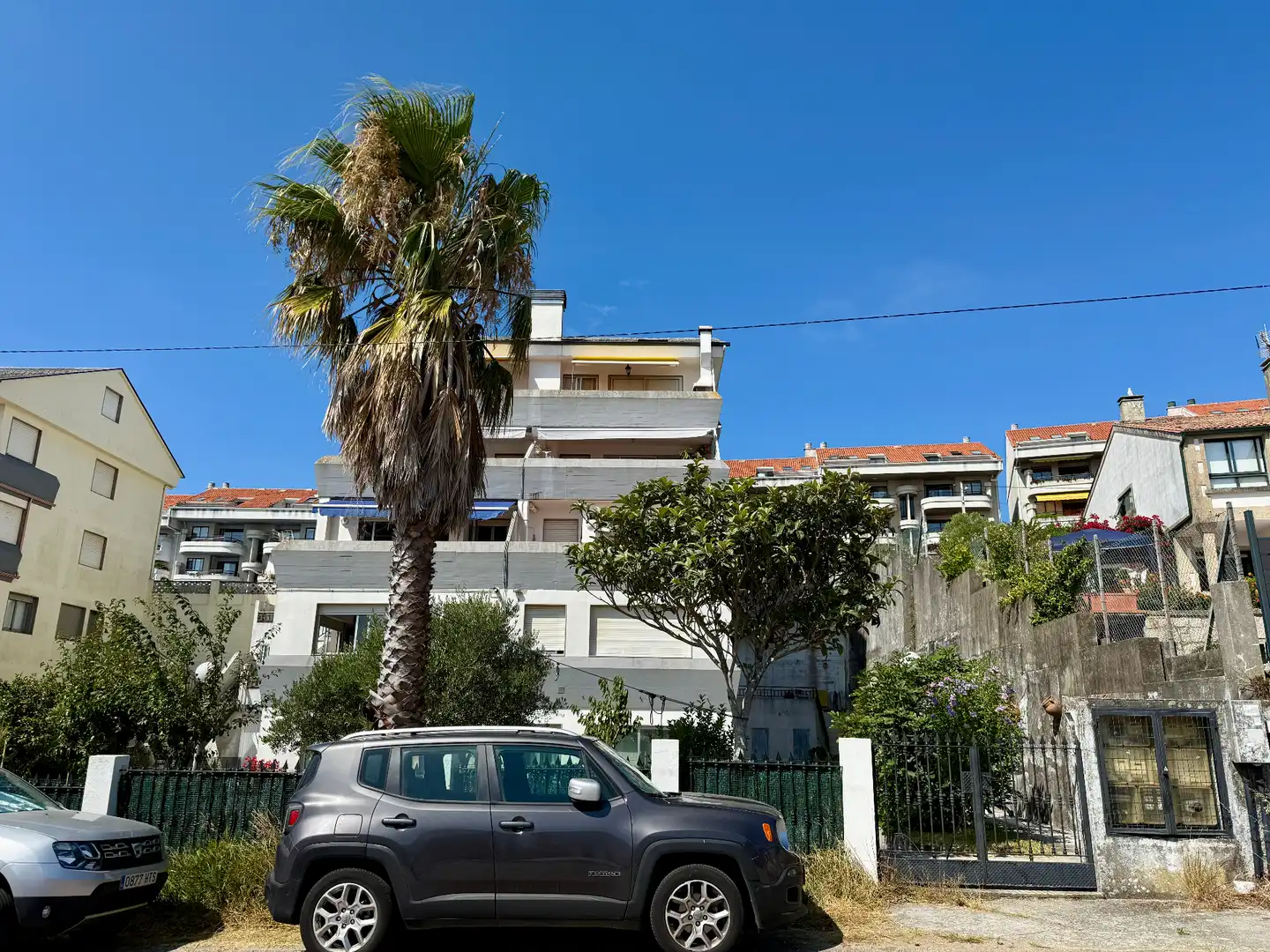 Exterior view of Flat for sale in O Grove    with Storage room, Furnished and Oven