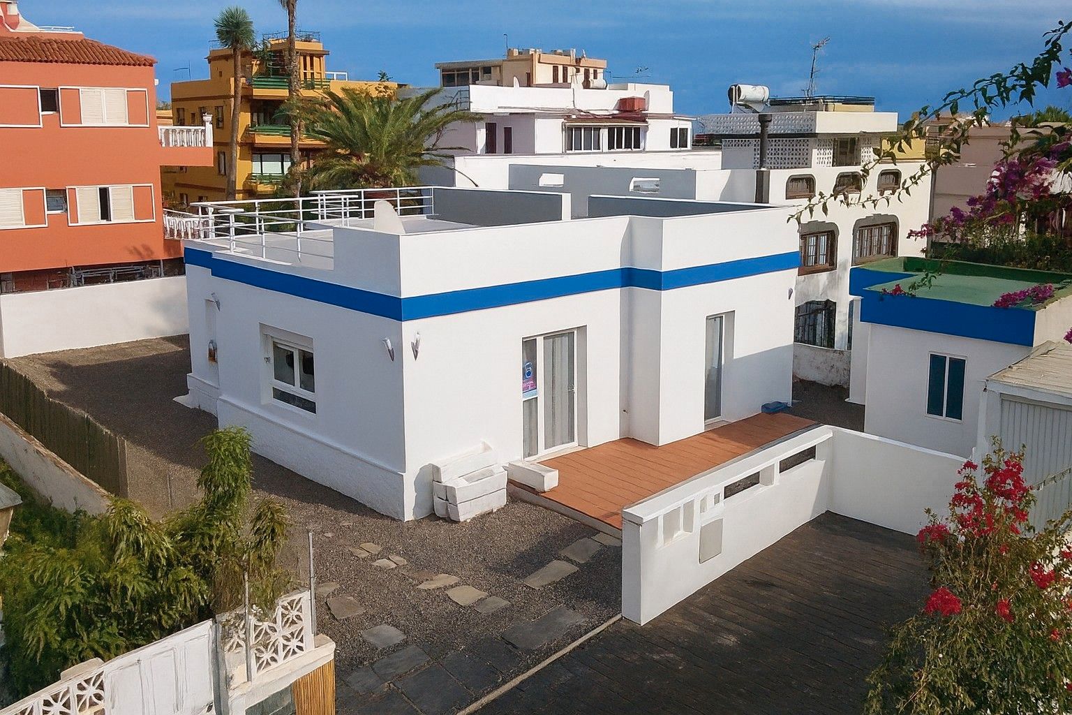 Vista exterior de Casa o xalet en venda en Puerto de la Cruz amb Jardí privat i Terrassa