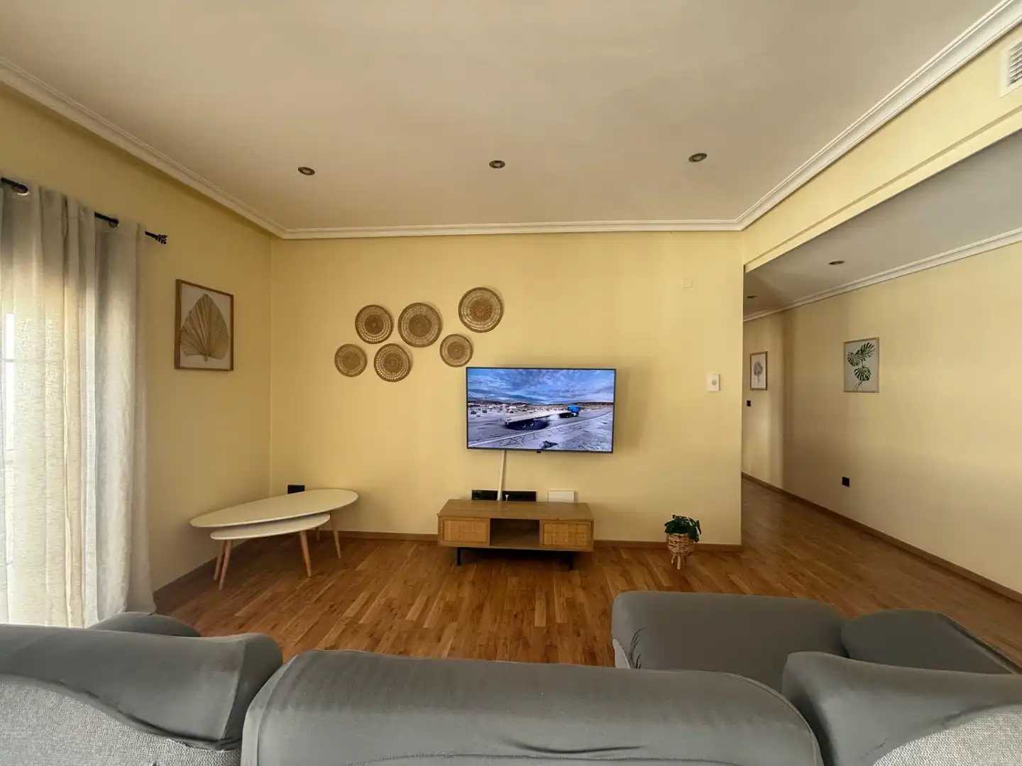Sala de estar de Finca rústica en venta en Murcia