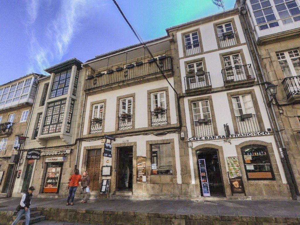 Exterior view of House or chalet for sale in Santiago de Compostela   with Balcony