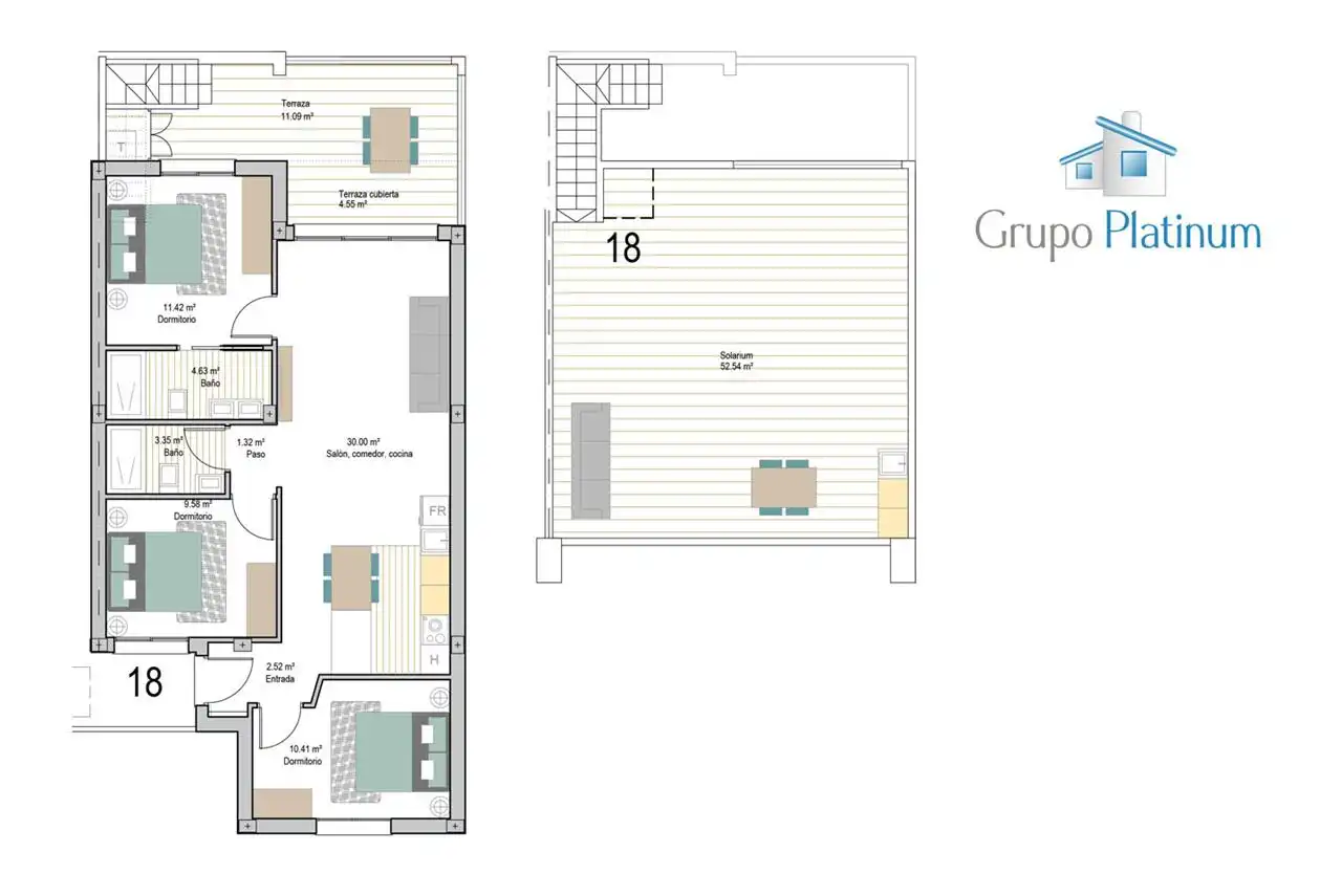 Attique avec piscine à vendre à San Javier ciudad, imagen 7