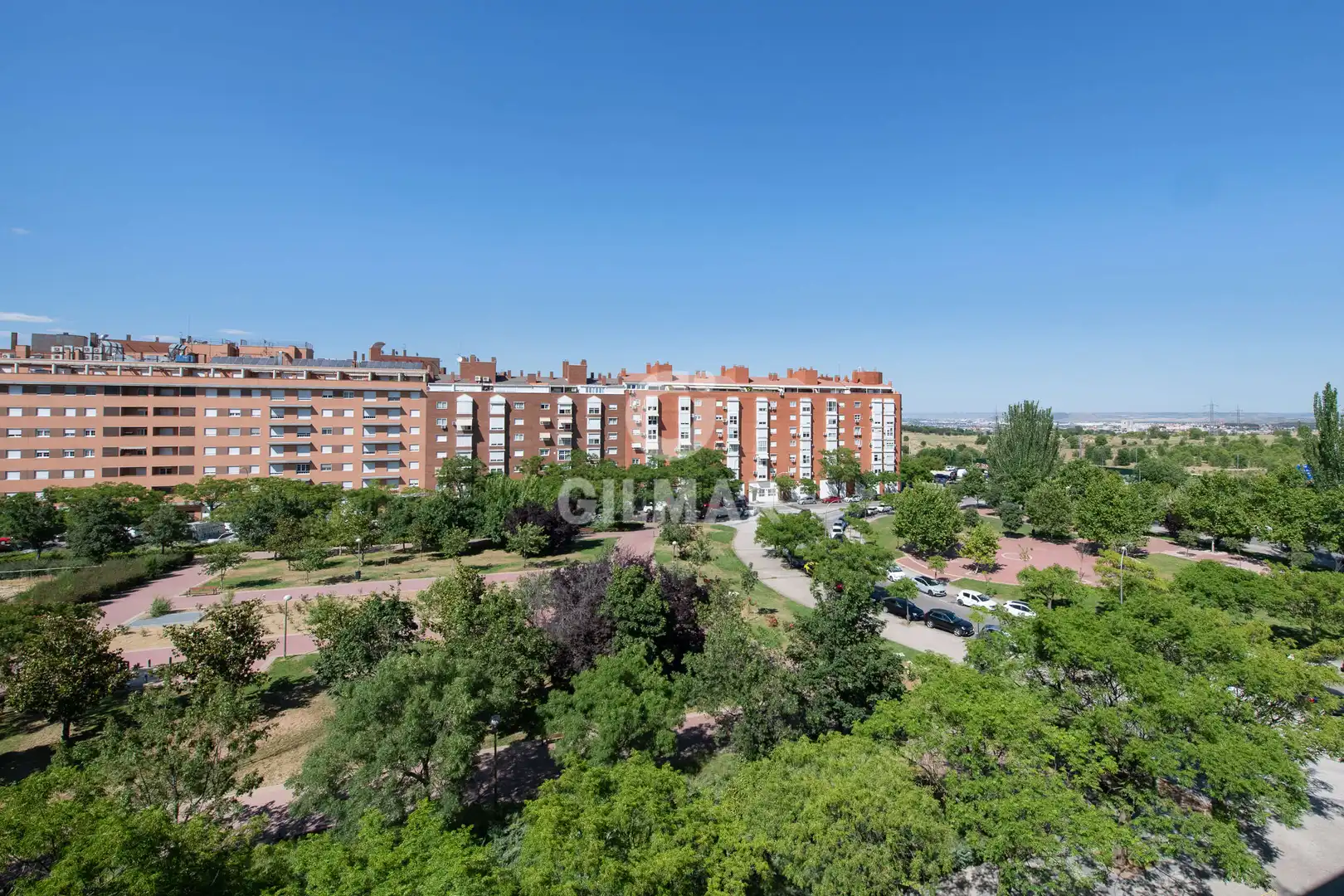 Exterior view of Flat for sale in Madrid  with Heating, Private garden and Storage room