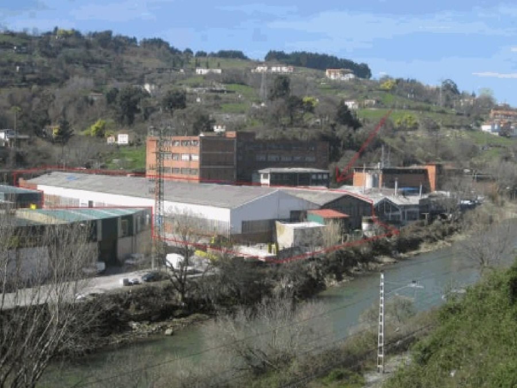Vista exterior de Nave industrial en venta en Barakaldo 