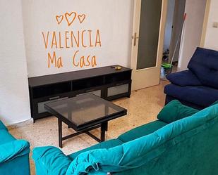 Living room of Flat to rent in  Valencia Capital  with Air Conditioner, Terrace and Balcony