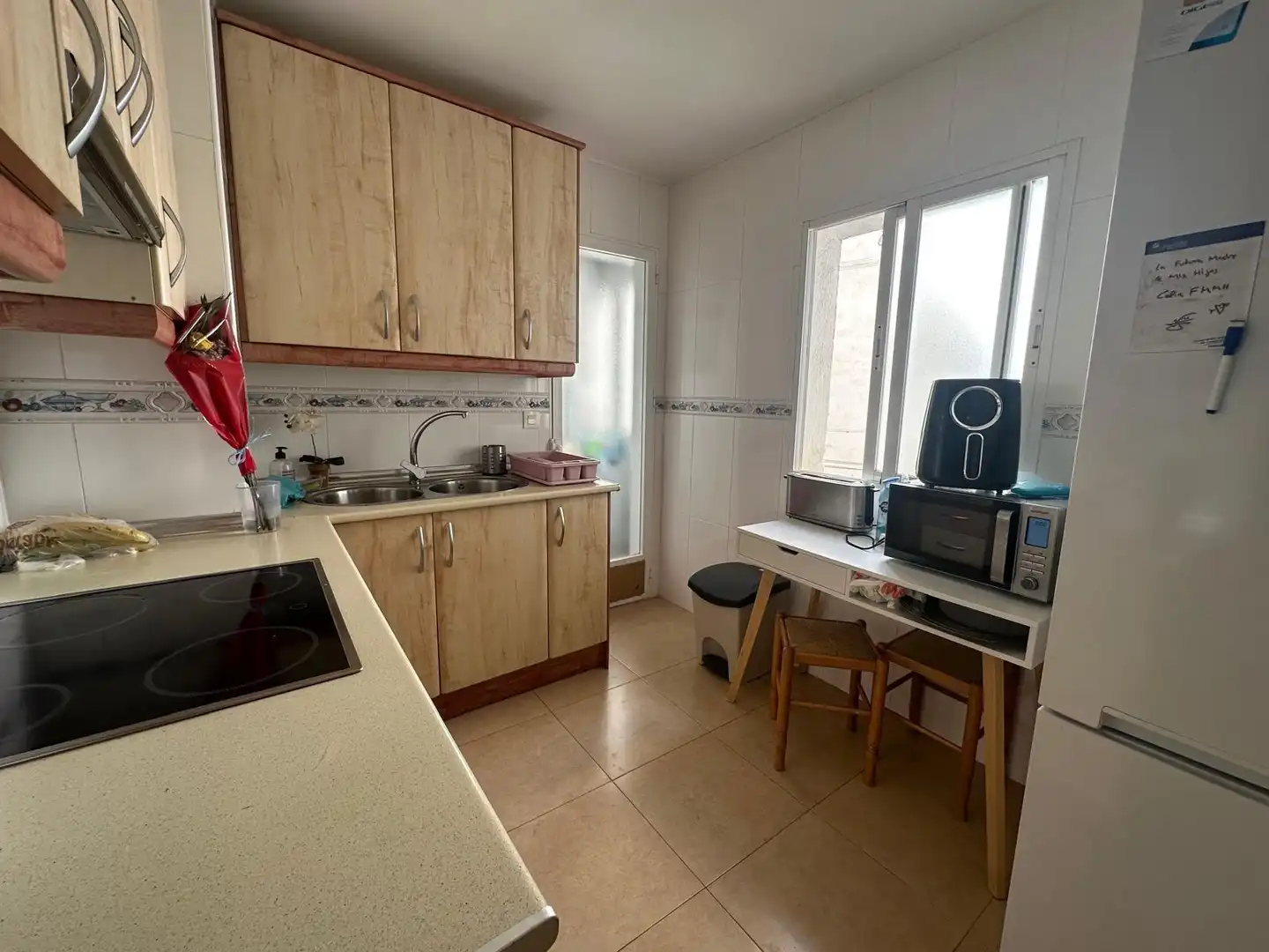 Kitchen of Flat for rent in Granada  with Air Conditioner