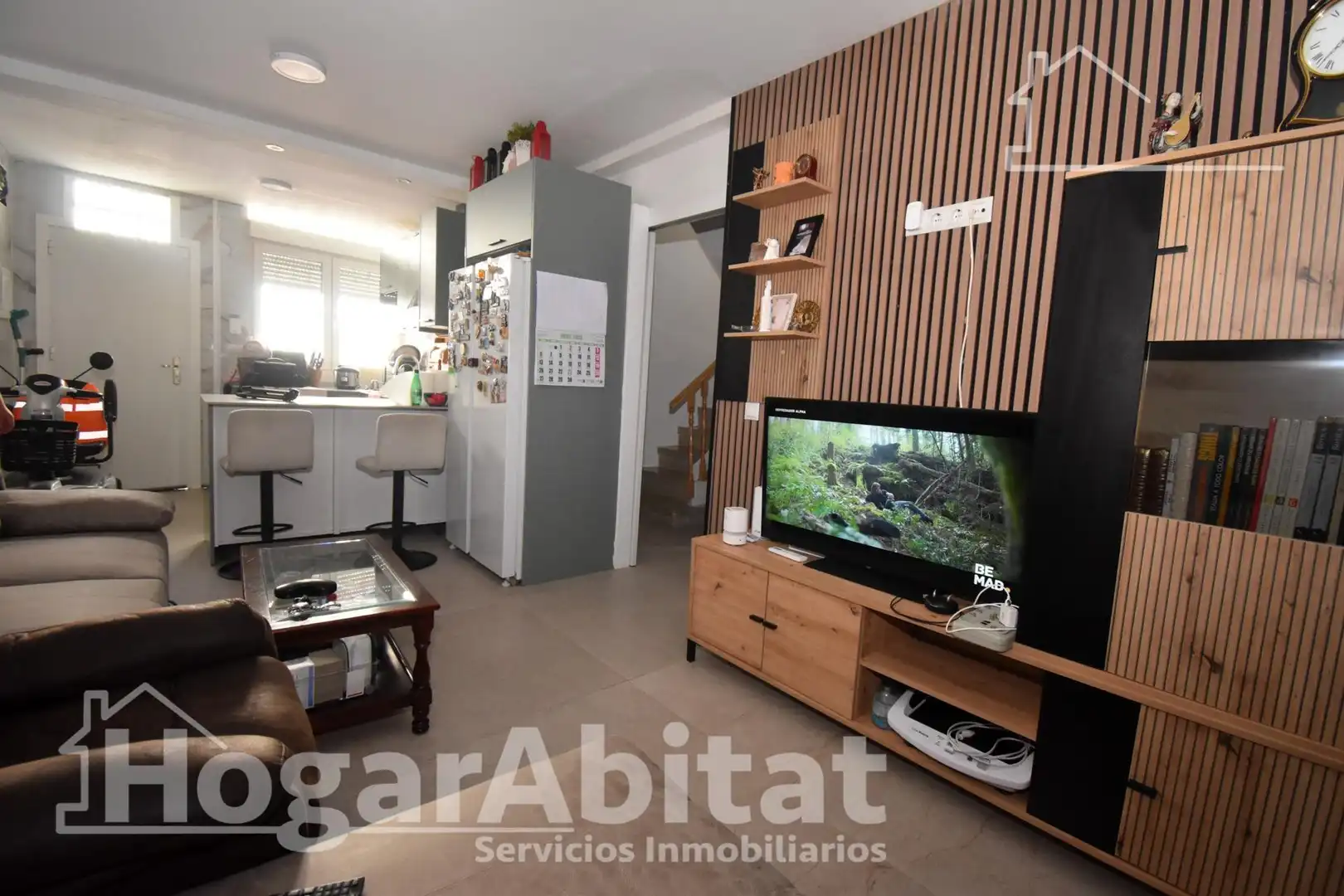 Living room of Houses for sale in Almazora / Almassora  with Air Conditioner and Terrace