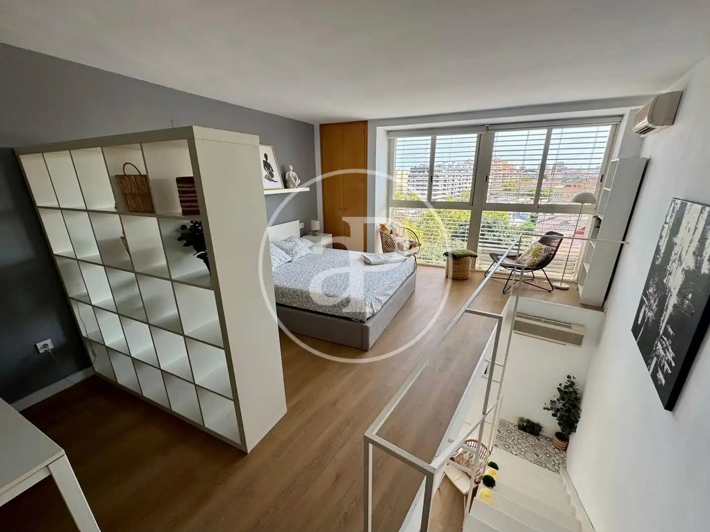 Bedroom of Duplexes for rent in Valencia  with Air Conditioner, Heating and Furnished
