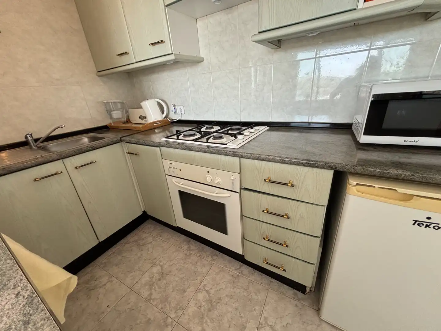 Kitchen of Flat for sale in Calvià  with Terrace, Furnished and Oven
