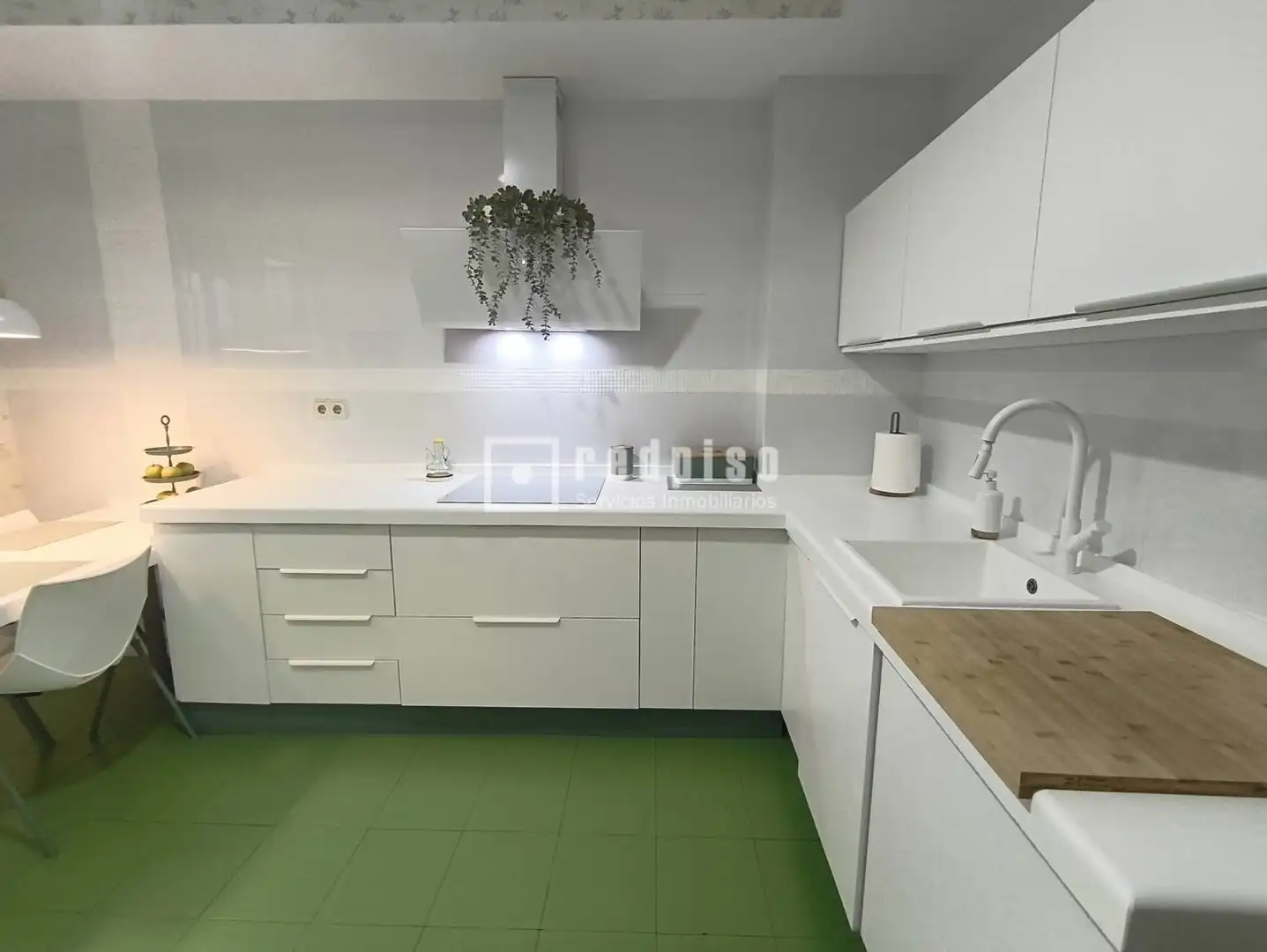 Cocina de Piso de alquiler en Sevilla con Aire acondicionado, Terraza y Amueblado