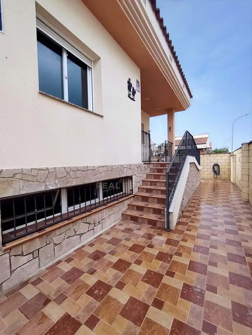 Terraza de Casa o chalet en venta en San Rafael del Río con Aire acondicionado, Calefacción y Terraza