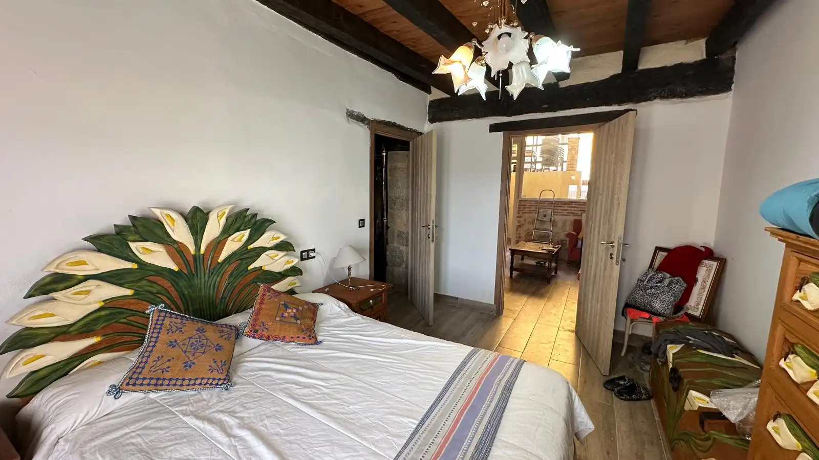 Dormitori de Casa o xalet en venda en Castrojeriz amb Calefacció, Parquet i Terrassa